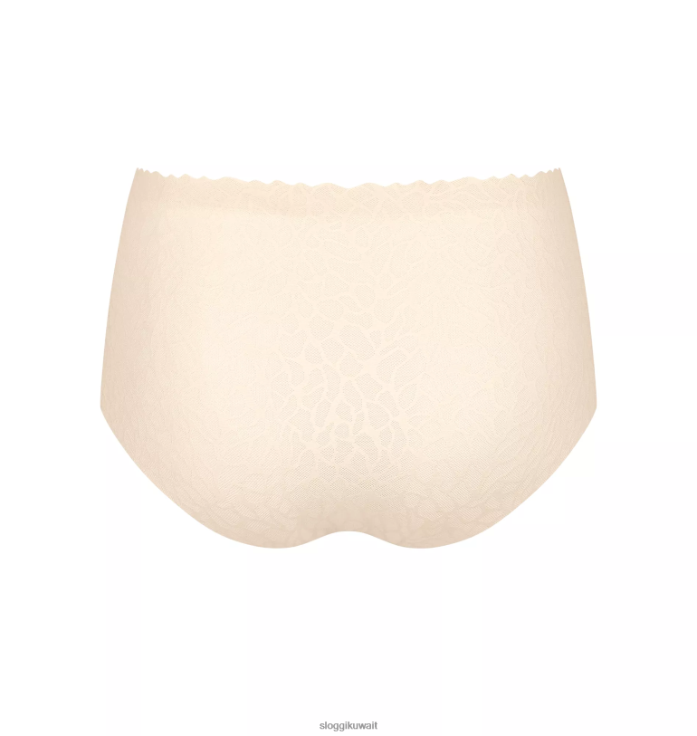 كلسون | sloggi سراويل داخلية عالية الخصر من الدانتيل بدون ملمس نحيف الأنجورا Z6Z2B371
