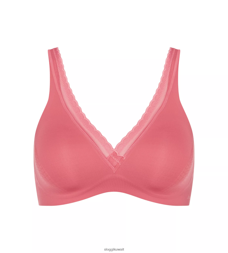 حمالات الصدر | sloggi حمالة صدر مبطنة قابلة للتكيف مع الجسم نحيف وردة الصحراء Z6Z2B376