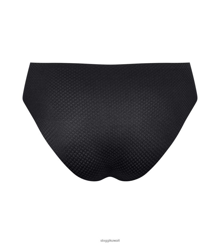 كلسون | sloggi ملابس داخلية بدون شعور بالتدفق نحيف أسود Z6Z2B385