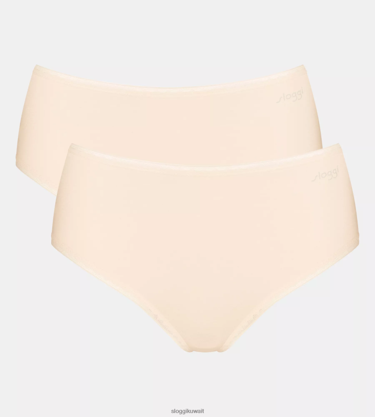 كلسون | sloggi اذهب إلى كلسون عالي الخصر نحيف مسحوق طازج Z6Z2B392