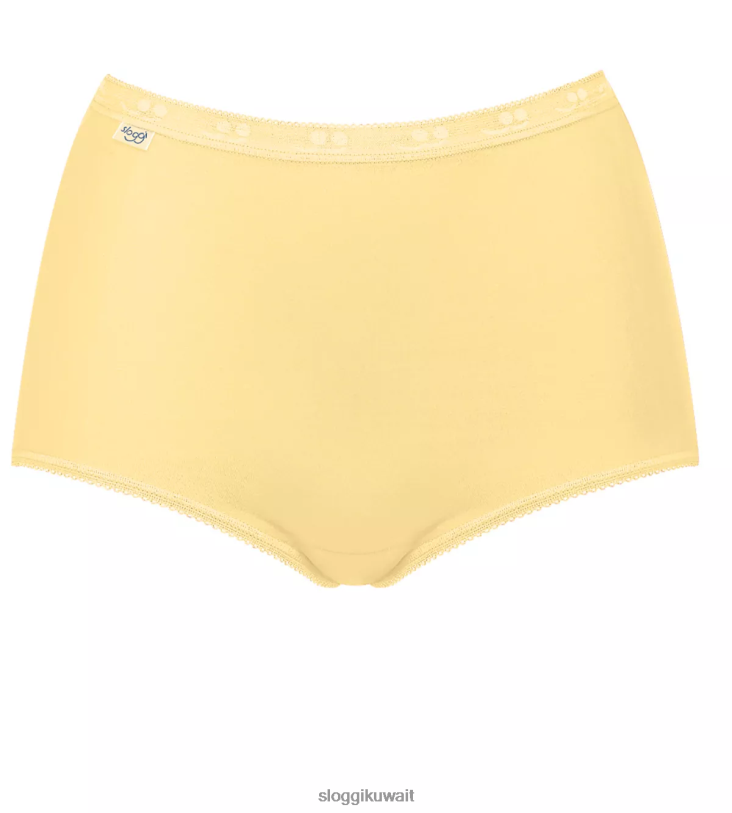كلسون | sloggi الأساسية + كلسون ماكسي نحيف الأصفر - مزيج الضوء Z6Z2B395