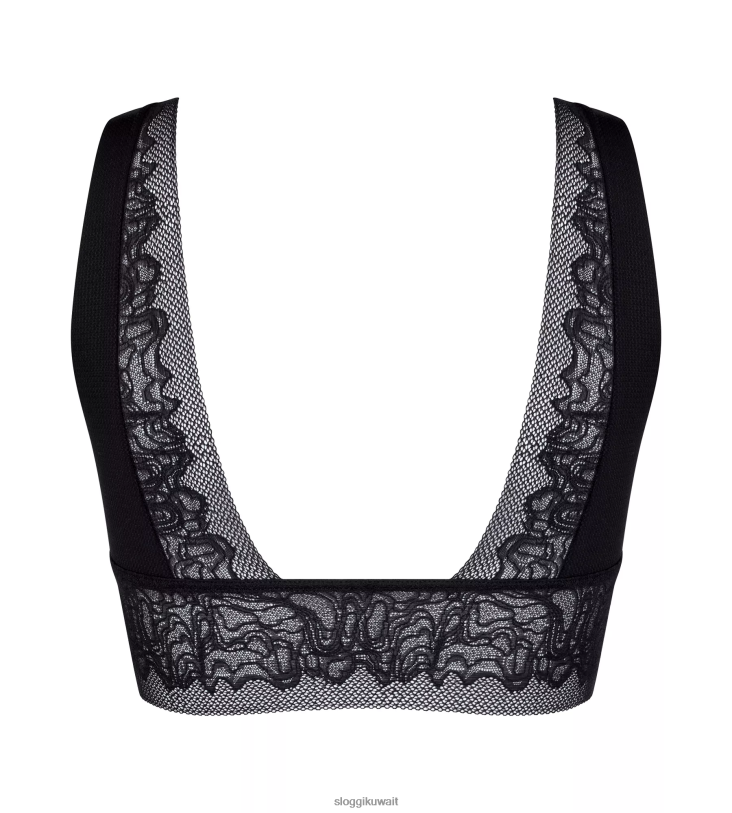 حمالات الصدر | sloggi حمالة صدر الظل نحيف أسود Z6Z2B407