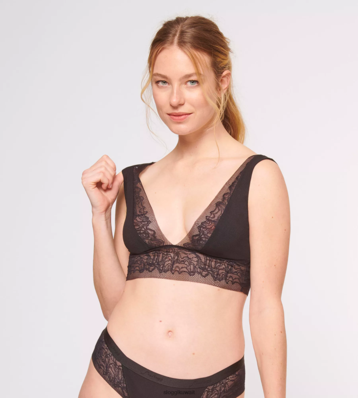 حمالات الصدر | sloggi حمالة صدر الظل نحيف أسود Z6Z2B407