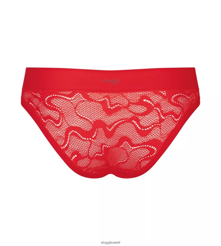 كلسون | sloggi ارتدي كلسونًا قصيرًا من الدانتيل نحيف كامباري Z6Z2B428