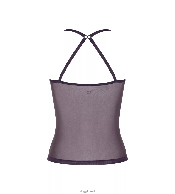 ملابس مريحة | sloggi جزء علوي ناعم ومتكيف مع أشرطة سباغيتي نحيف .توت Z6Z2B438