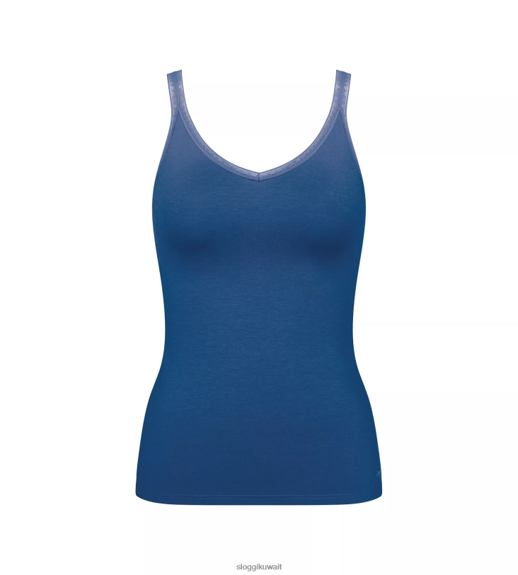 ملابس مريحة | sloggi اذهب إلى الأعلى بأشرطة السباغيتي نحيف موضة Z6Z2B448