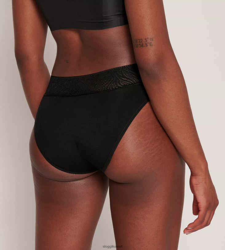 كلسون | sloggi فترة السراويل فترة تاي كلسون نحيف أسود Z6Z2B449