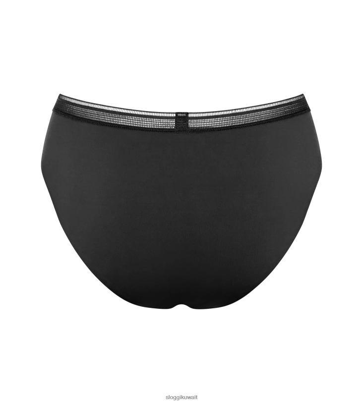 كلسون | sloggi الجسم يتكيف مع كلسون هايليغج نحيف أسود Z6Z2B456