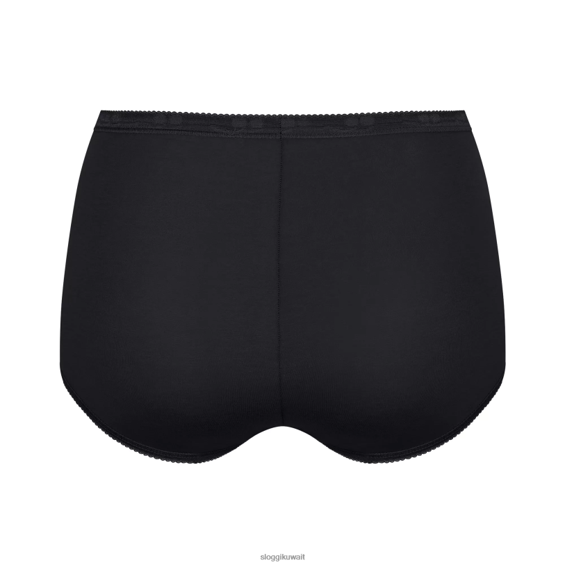 كلسون | sloggi الأساسية + كلسون ماكسي نحيف أسود Z6Z2B462