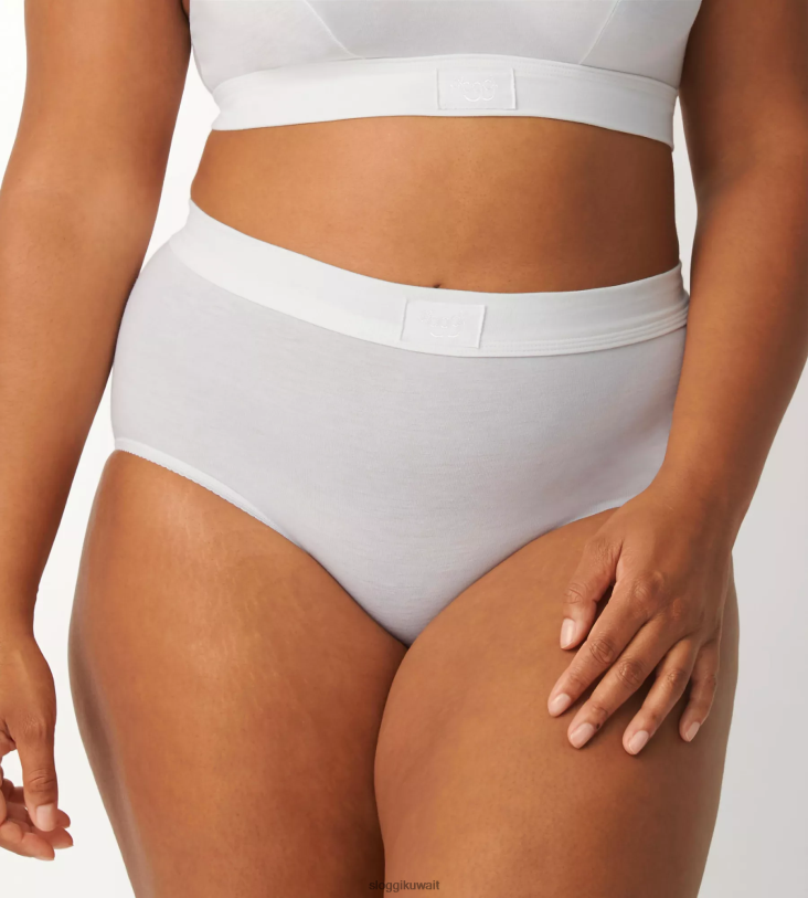 كلسون | sloggi كلسون ماكسي مزدوج الراحة نحيف أبيض Z6Z2B465