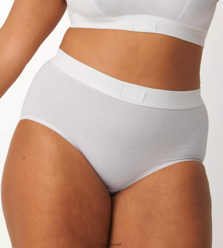 كلسون | sloggi كلسون ماكسي مزدوج الراحة نحيف أبيض Z6Z2B465