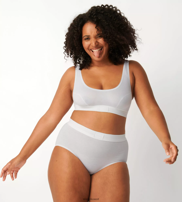 كلسون | sloggi كلسون ماكسي مزدوج الراحة نحيف أبيض Z6Z2B465