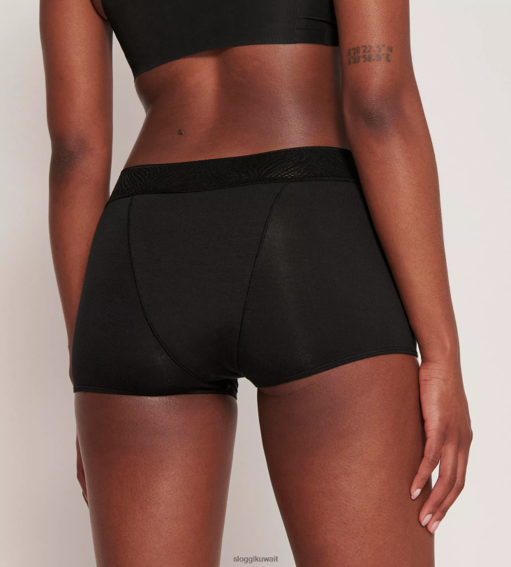 كلسون | sloggi السراويل فترة كلسون قصير نحيف أسود Z6Z2B487