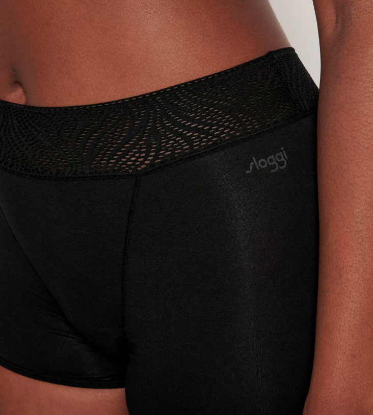 كلسون | sloggi السراويل فترة كلسون قصير نحيف أسود Z6Z2B487