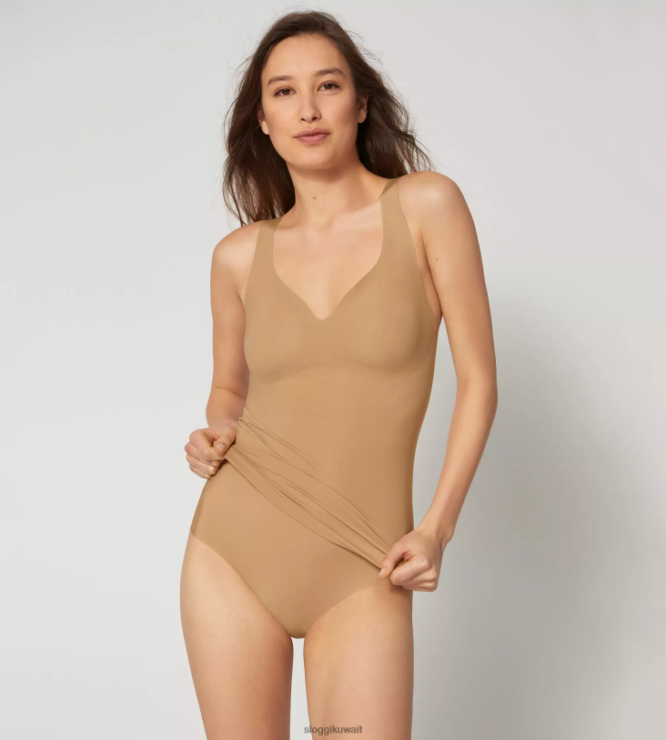 حمالات الصدر | sloggi قميص حمالة صدر بدون ملمس نحيف كونياك Z6Z2B492