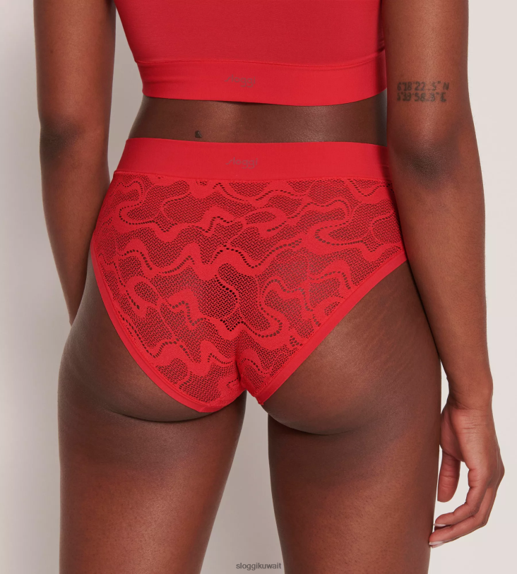 كلسون | sloggi ارتدي كلسون ميدي من الدانتيل في كل مكان نحيف رشيقة Z6Z2B494