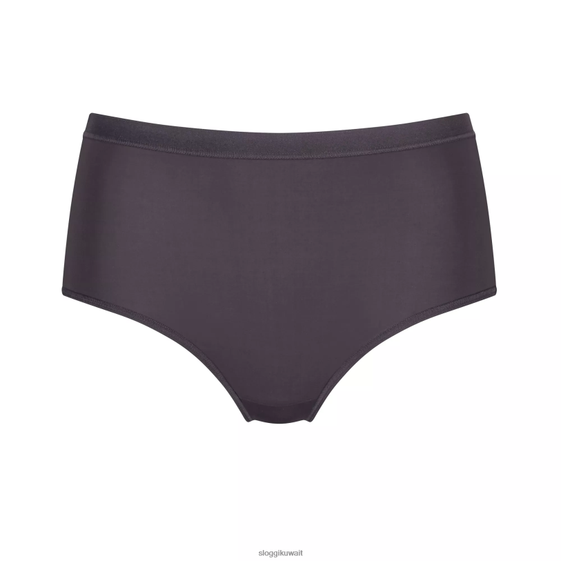 كلسون | sloggi ملابس داخلية مريحة عالية الخصر نحيف رمادي بنفسجي Z6Z2B520