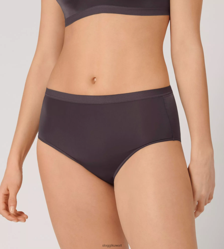كلسون | sloggi ملابس داخلية مريحة عالية الخصر نحيف رمادي بنفسجي Z6Z2B520