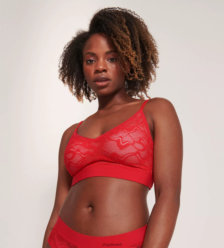 حمالات الصدر | sloggi حمالة صدر مبطنة من الدانتيل نحيف موضة Z6Z2B526