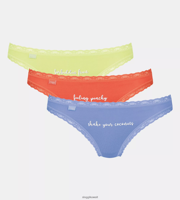 كلسون | sloggi ملابس داخلية برازيلية لعطلة نهاية الأسبوع على مدار الساعة طوال أيام الأسبوع نحيف رشيقة Z6Z2B527