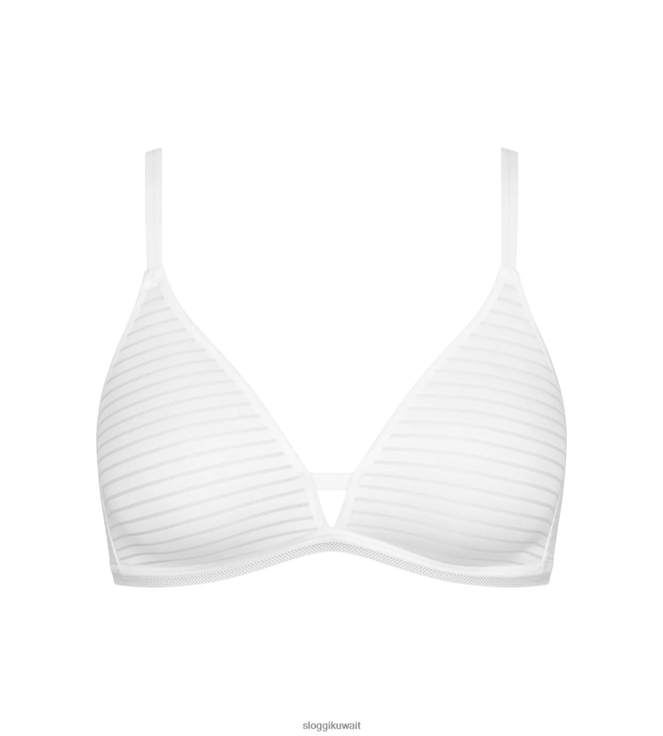 حمالات الصدر | sloggi حمالة صدر مبطنة جديدة دائمًا نحيف أبيض Z6Z2B544