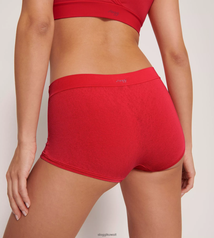 كلسون | sloggi اذهب إلى كلسون قصير نحيف الأحمر - مزيج الضوء Z6Z2B562