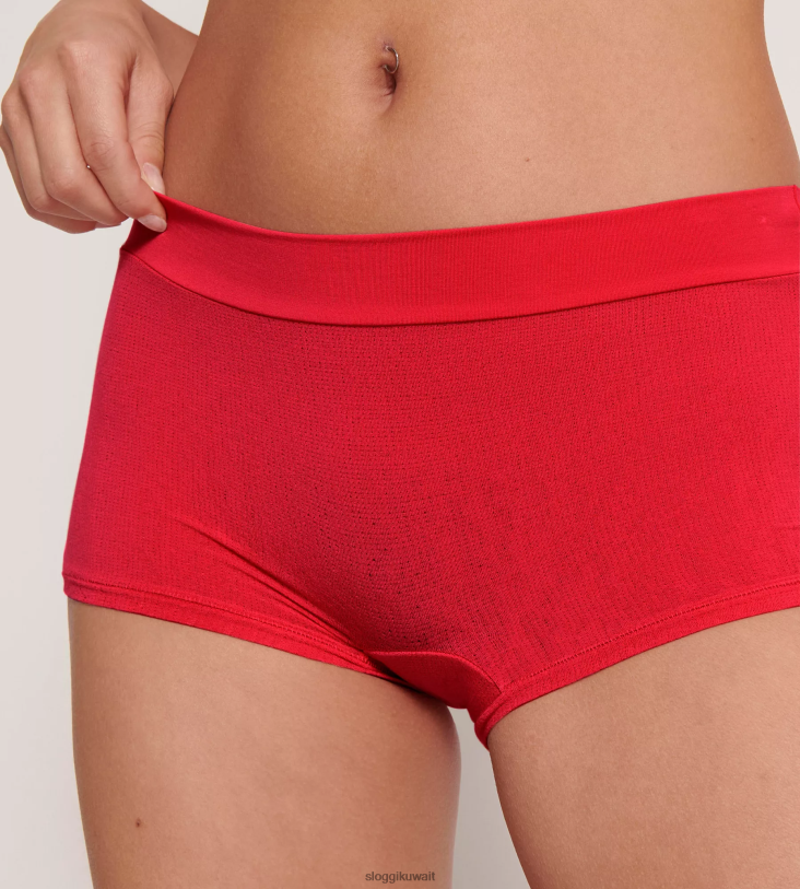 كلسون | sloggi اذهب إلى كلسون قصير نحيف الأحمر - مزيج الضوء Z6Z2B562