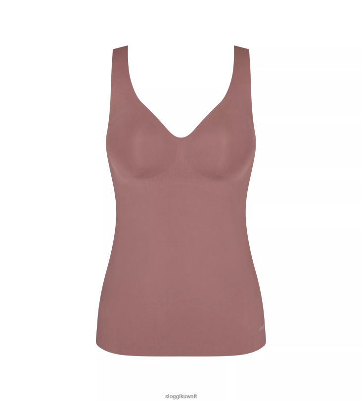 حمالات الصدر | sloggi قميص حمالة صدر بدون ملمس نحيف الكاكاو Z6Z2B572