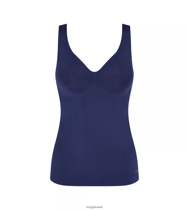 حمالات الصدر | sloggi قميص حمالة صدر بدون ملمس نحيف البحرية الحقيقية Z6Z2B580
