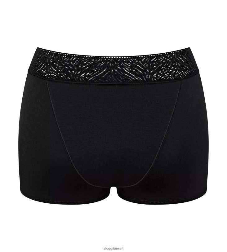 كلسون | sloggi السراويل فترة كلسون قصير نحيف أسود Z6Z2B588