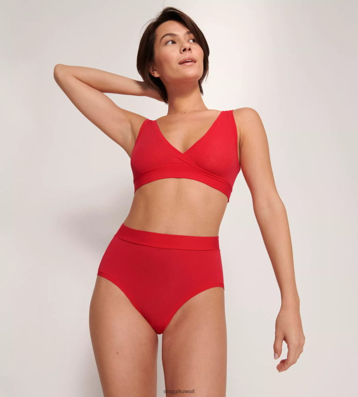 كلسون | sloggi ارتدي كلسون ماكسي في كل مكان نحيف الأحمر - مزيج الضوء Z6Z2B593