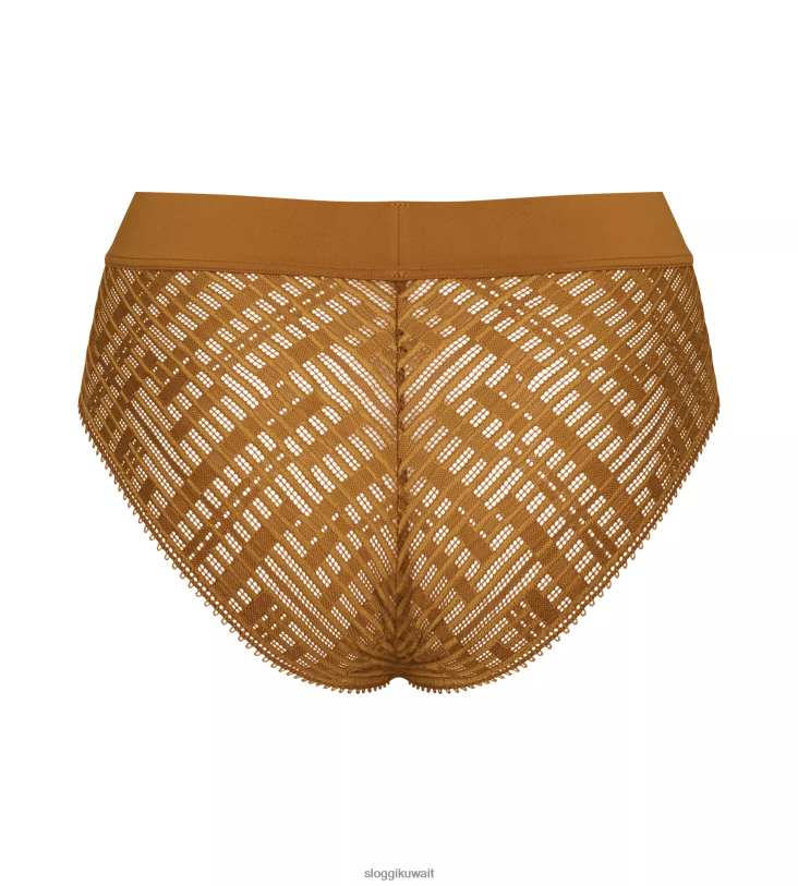 كلسون | sloggi سبعة كلسون عالي الساق نحيف عسل الذهب Z6Z2B600