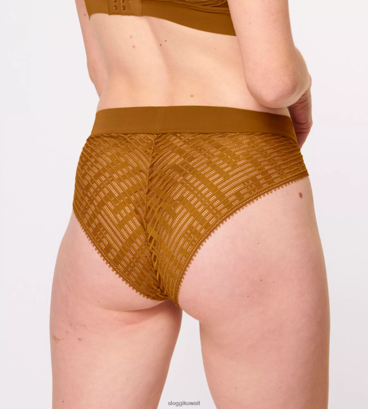 كلسون | sloggi سبعة كلسون عالي الساق نحيف عسل الذهب Z6Z2B600