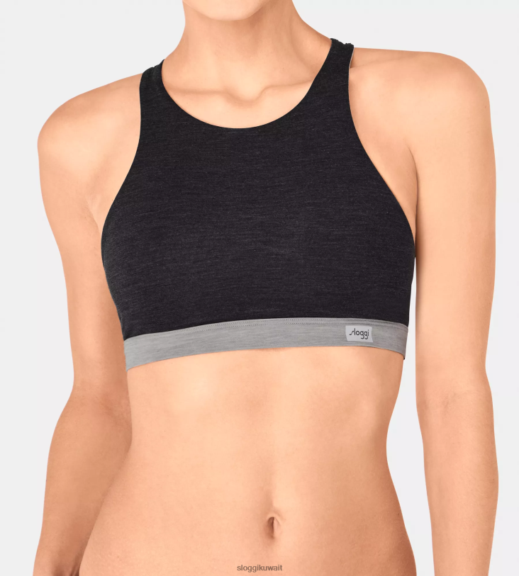 حمالات الصدر | sloggi حمالة صدر ذات تدفق متحرك نحيف مزيج أسود Z6Z2B611