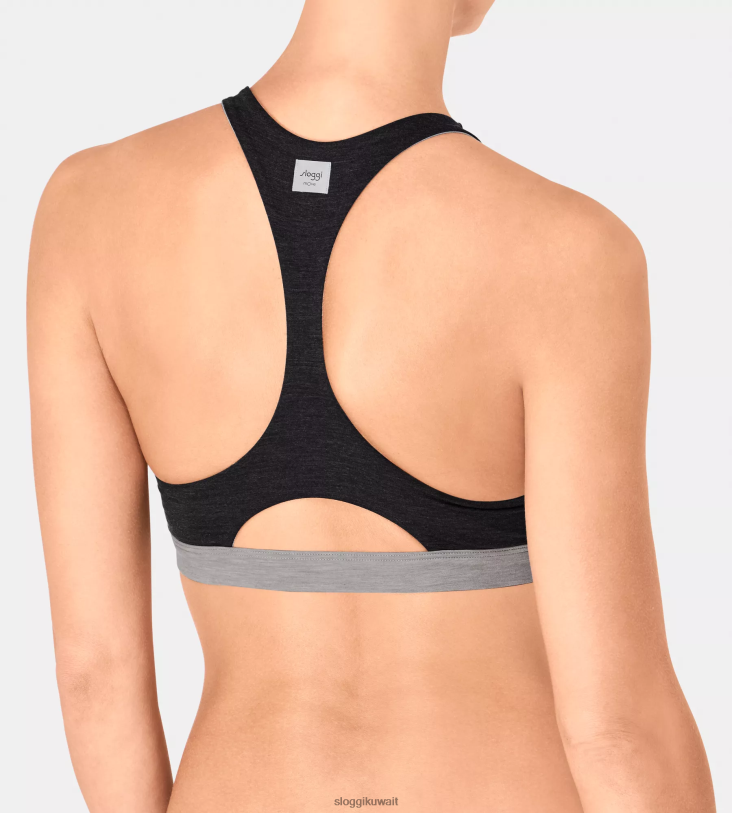 حمالات الصدر | sloggi حمالة صدر ذات تدفق متحرك نحيف مزيج أسود Z6Z2B611