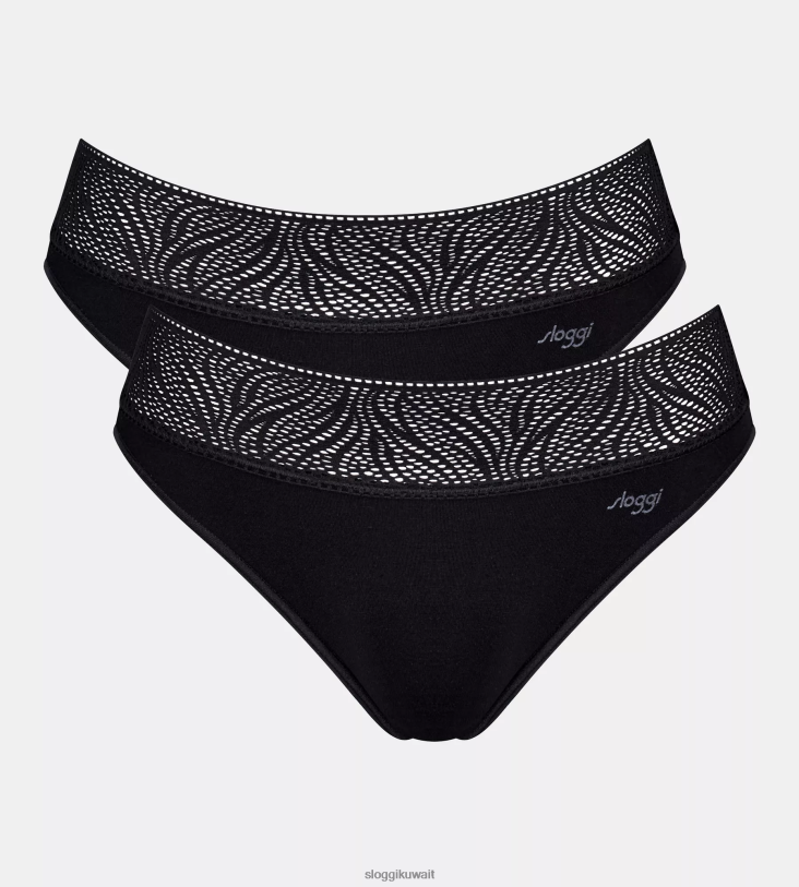 كلسون | sloggi فترة السراويل فترة تاي كلسون نحيف أسود Z6Z2B620