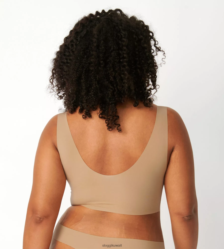 حمالات الصدر | sloggi حمالة صدر بدون ملمس نحيف بني - مزيج غامق Z6Z2B631