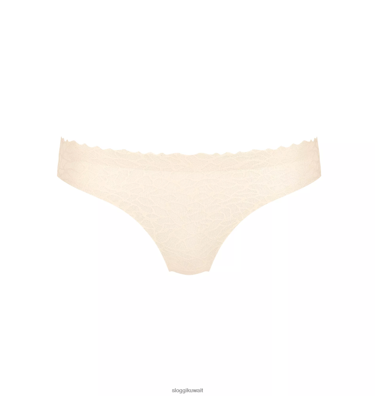 كلسون | sloggi ملابس داخلية برازيلية من الدانتيل بدون ملمس نحيف الأنجورا Z6Z2B64
