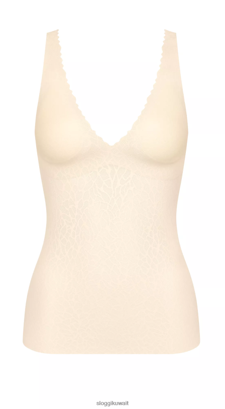 حمالات الصدر | sloggi قميص حمالة صدر من الدانتيل بدون ملمس نحيف الأنجورا Z6Z2B640