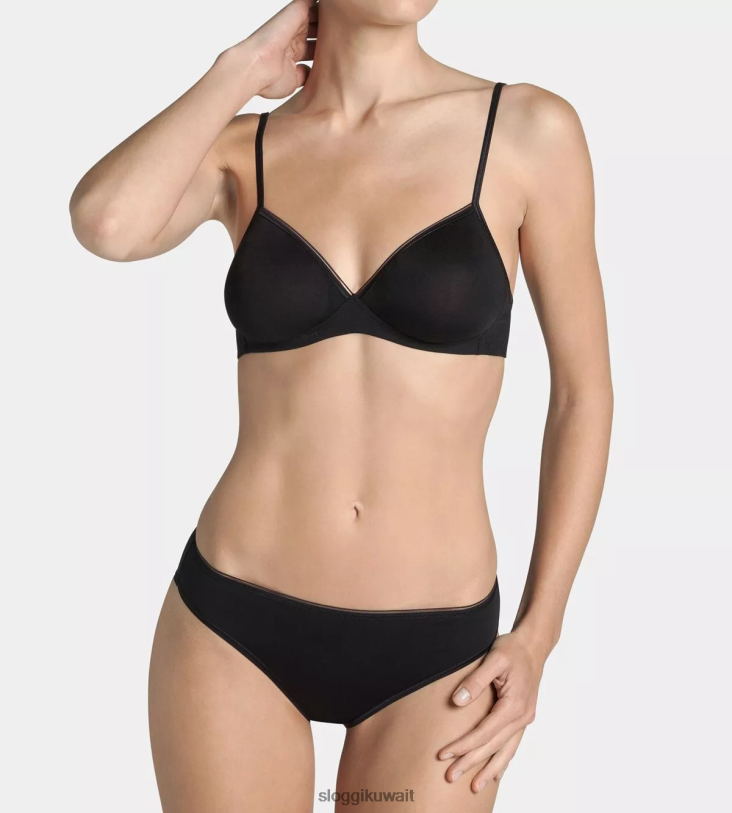 كلسون | sloggi يشعر كلسون تاي المثيرة نحيف أسود Z6Z2B666