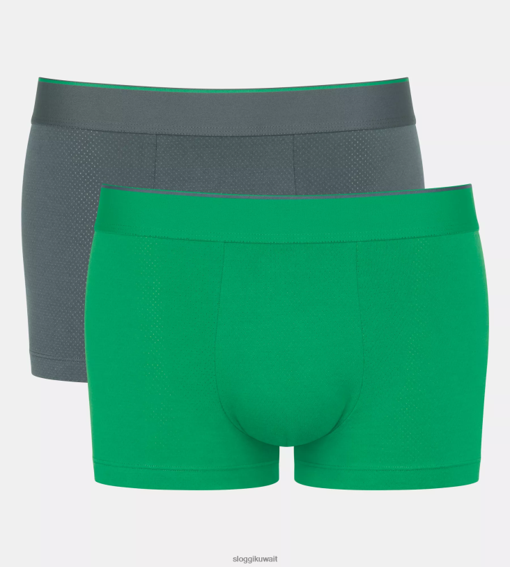 ثياب داخلية sloggi ملخصات محب متجدد الهواء من أي وقت مضى رجال مزيج الضوء الأخضر Z6Z2B734