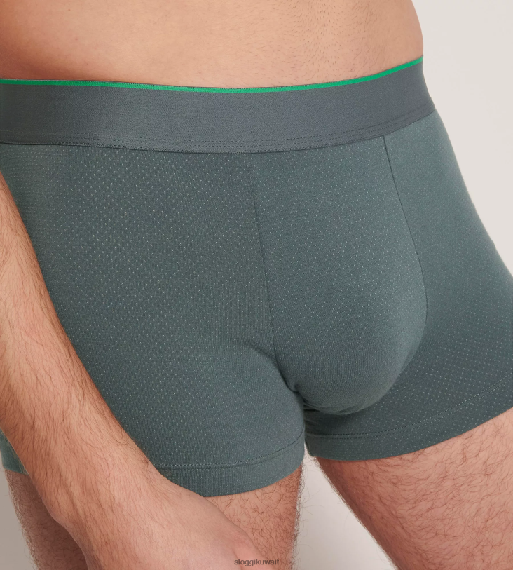 ثياب داخلية sloggi ملخصات محب متجدد الهواء من أي وقت مضى رجال مزيج الضوء الأخضر Z6Z2B734