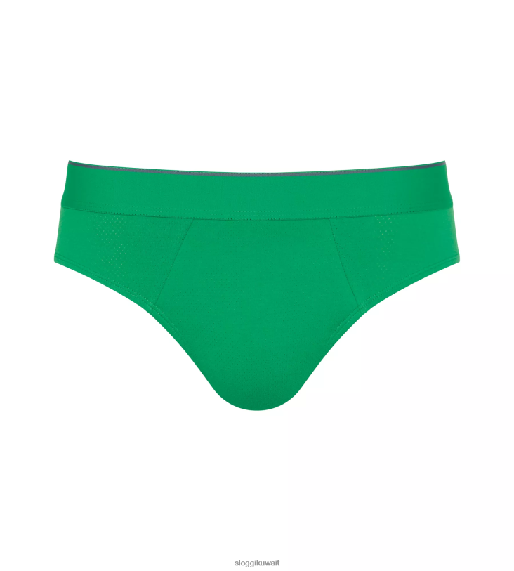 ثياب داخلية sloggi ملخصات ميدي متجدد الهواء من أي وقت مضى رجال مزيج الضوء الأخضر Z6Z2B764