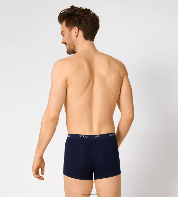 ثياب داخلية sloggi السراويل الأساسية رجال الأزرق الليلي Z6Z2B776
