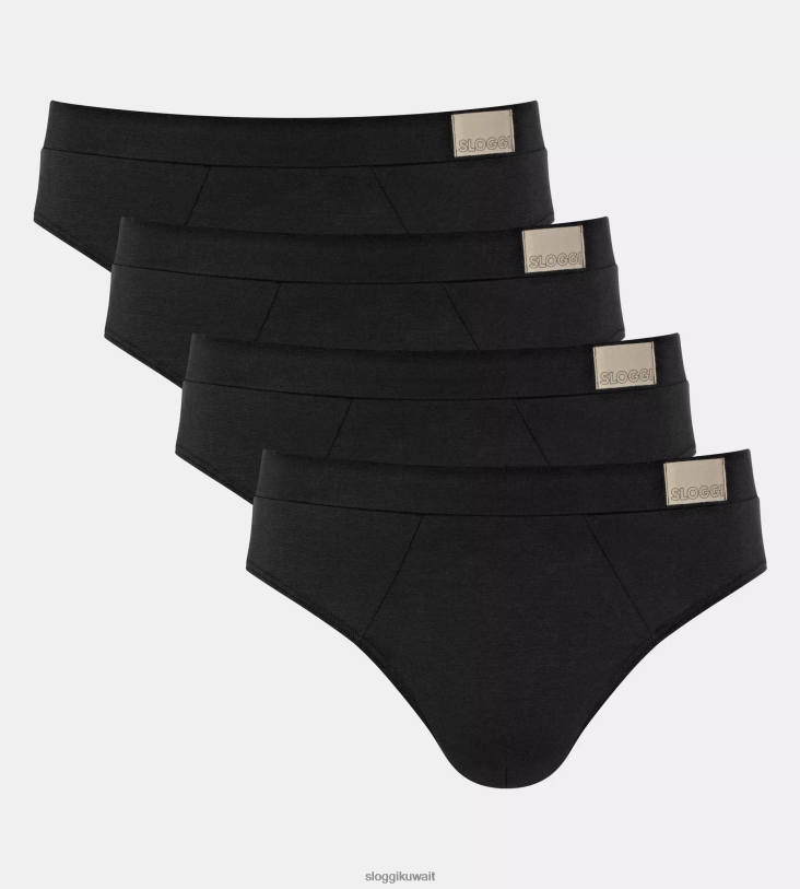 ثياب داخلية sloggi اذهب إلى ملخصات ميدي الطبيعية رجال أسود Z6Z2B800