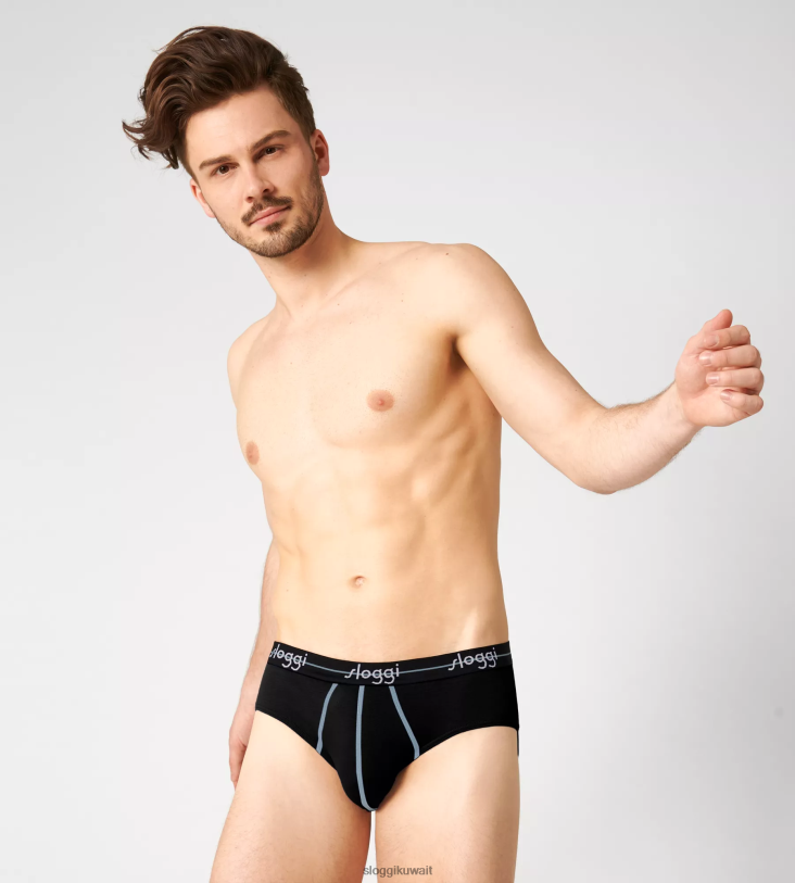 ثياب داخلية sloggi بدء ملخصات ميدي رجال أسود Z6Z2B812