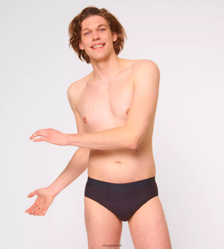 ثياب داخلية sloggi تتطور ملخصات ميدي الحرة رجال أسود Z6Z2B813