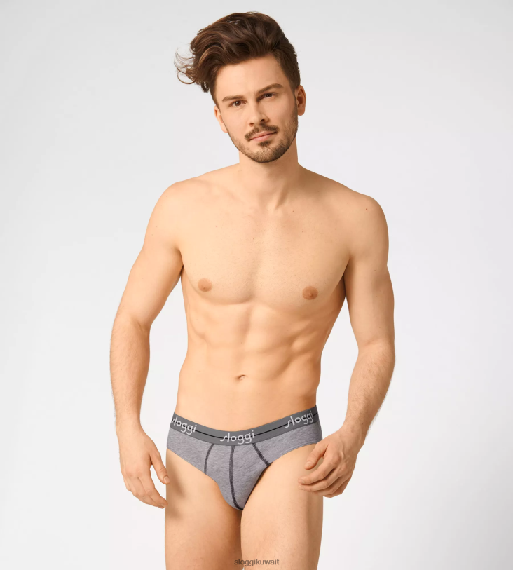 ثياب داخلية sloggi بدء ملخصات صغيرة رجال مزيج رمادي Z6Z2B814