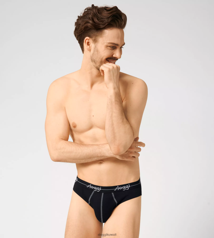 ثياب داخلية sloggi بدء ملخصات صغيرة رجال أسود Z6Z2B833