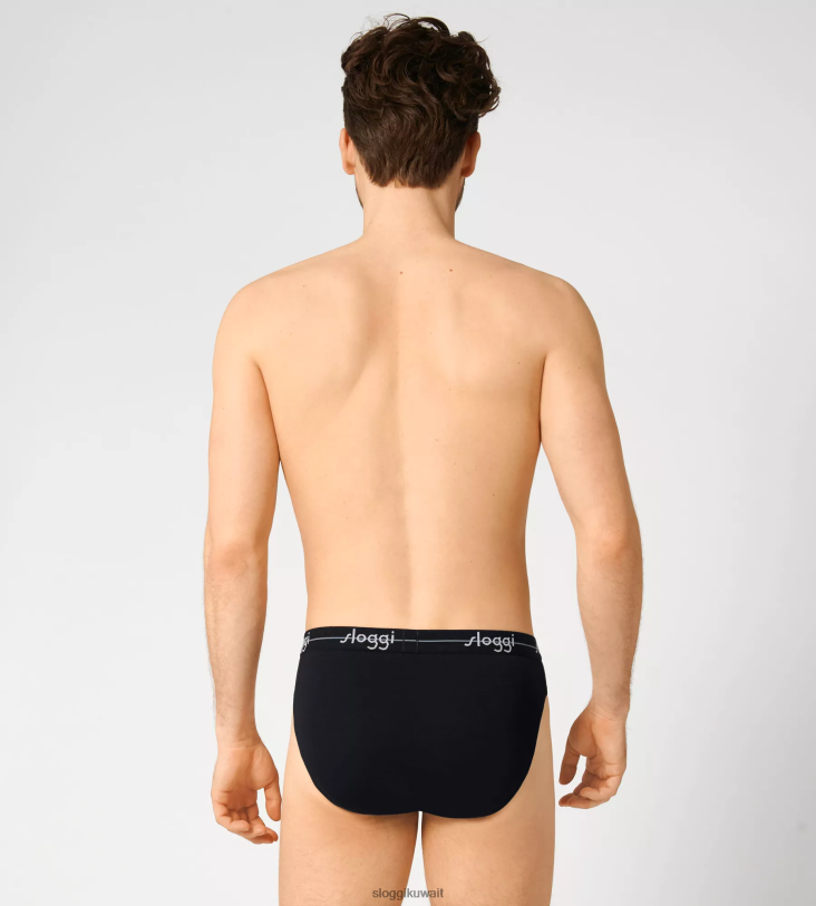 ثياب داخلية sloggi بدء ملخصات صغيرة رجال أسود Z6Z2B833